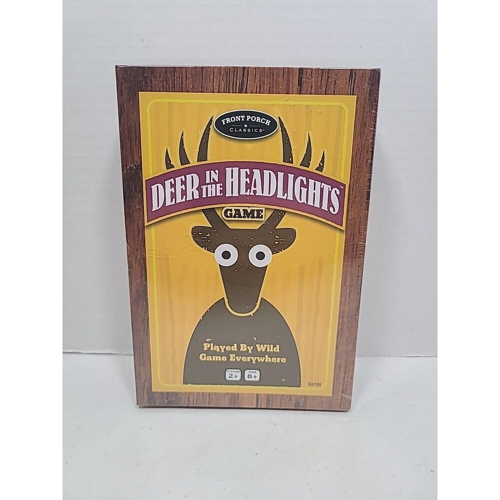 Deer In The Headlights Game  Players 2+  Ages  8+  New Sealed